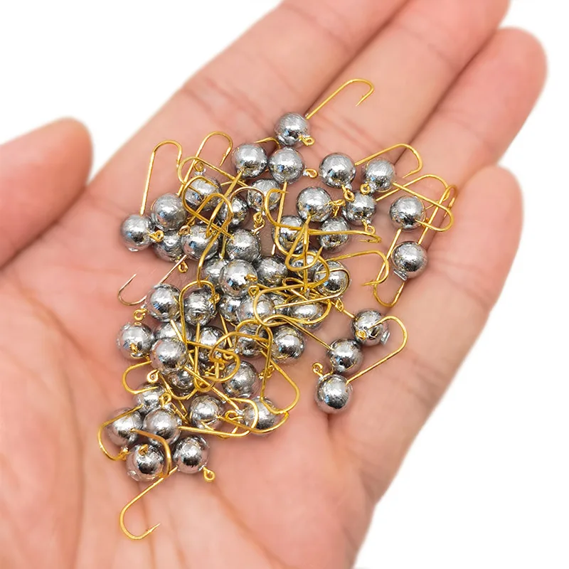 OUTKIT 10 pz Mini Jig Testa Ga - Fishing Hook Barbless recensione e prezzo