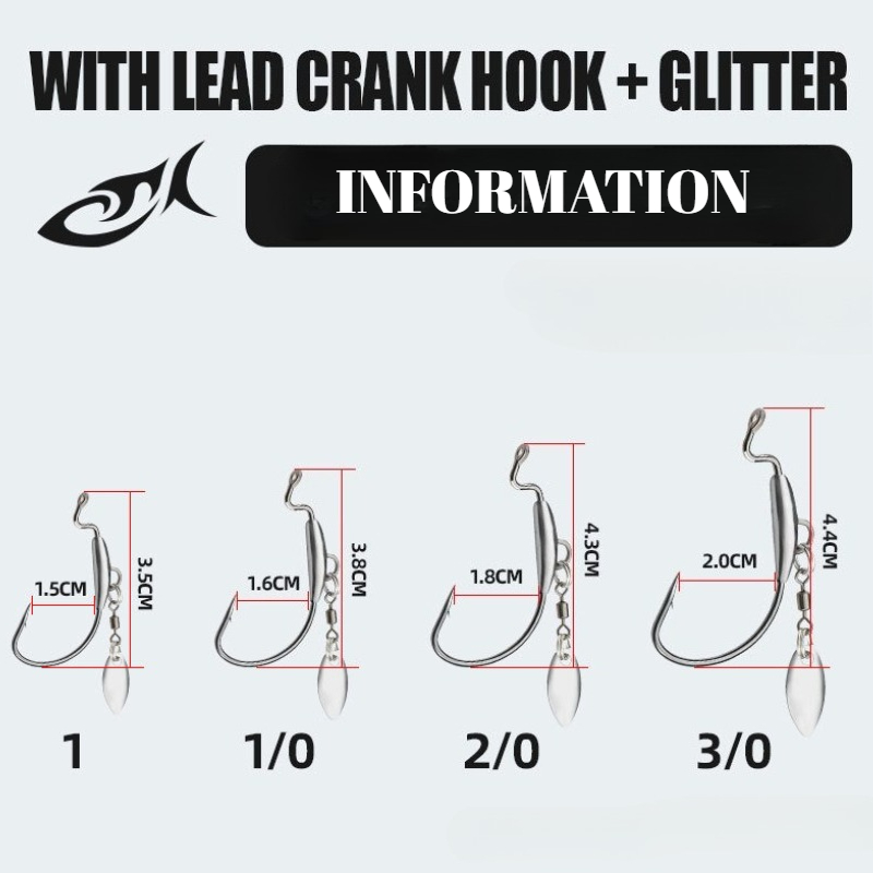 [TUODIAO] Set di teste per jig - Fishing Hook Weedless recensione e prezzo