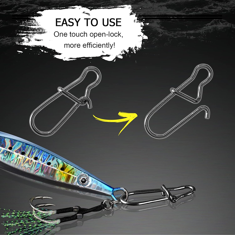 50 pezzi Crankbait scatta in a - Fishing Hook Stainless Steel recensione e prezzo