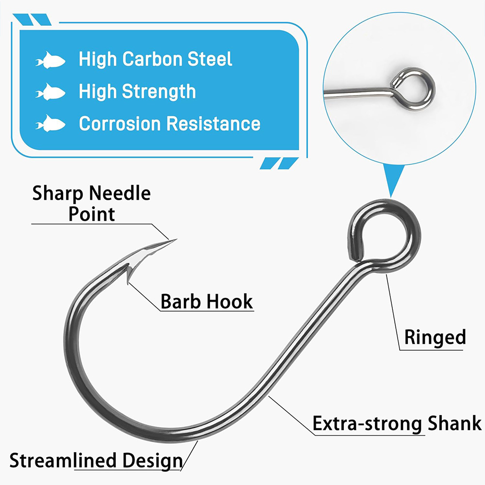 70 pezzi da pesca in linea gan - Fishing Hook Circle recensione e prezzo