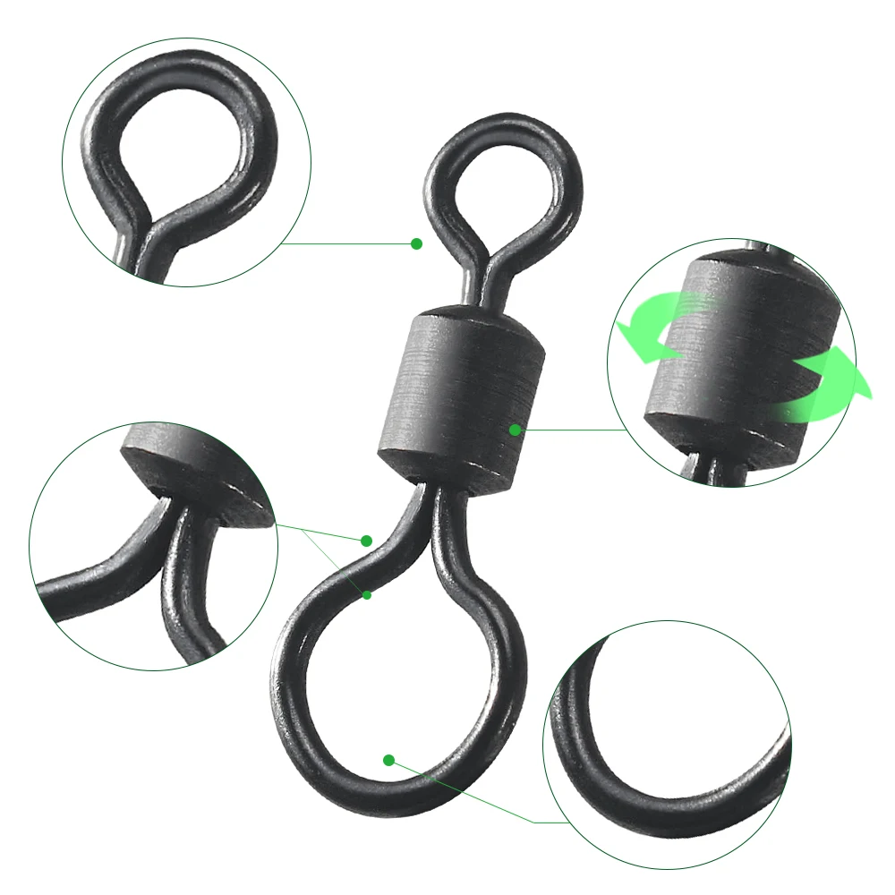 100 pz Girelle da Pesca per Ca - Fishing Hook Size recensione e prezzo