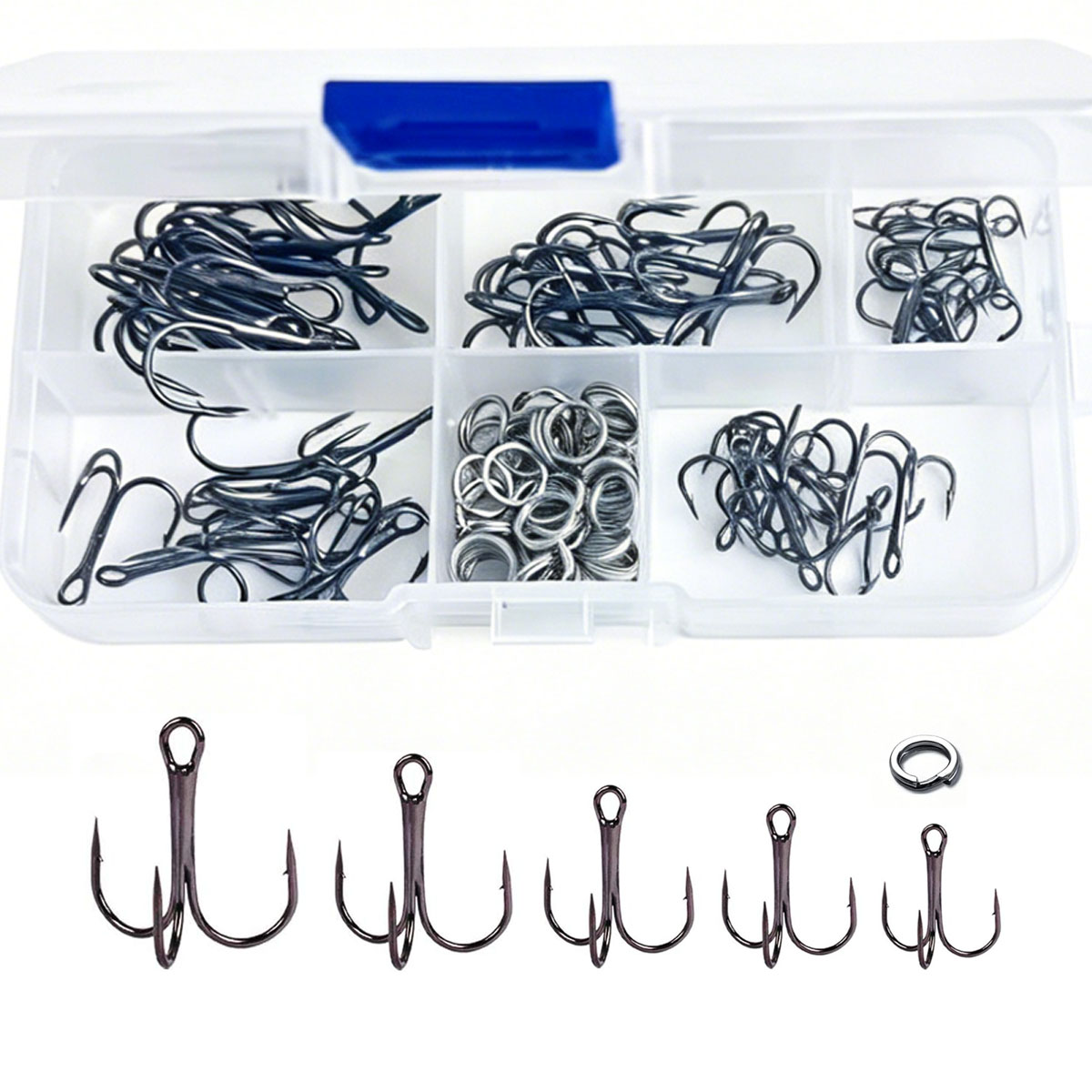 Kit di ami da pesca triplo 50/ - Fishing Hook Circle recensione e prezzo