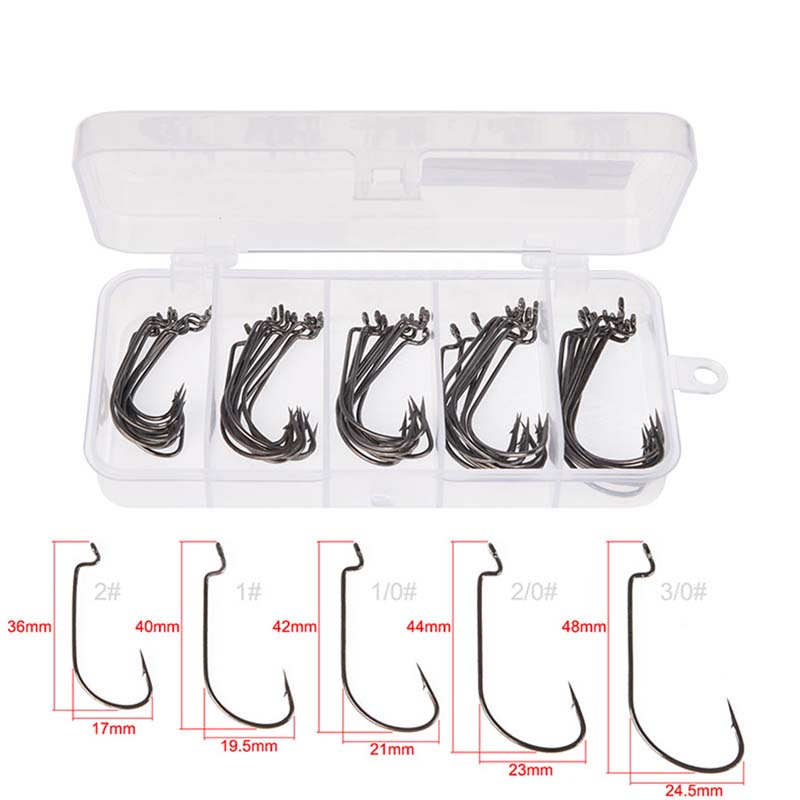 50 Pezzi/Scatola Ami da Pesca  - Fishing Hook Box recensione e prezzo