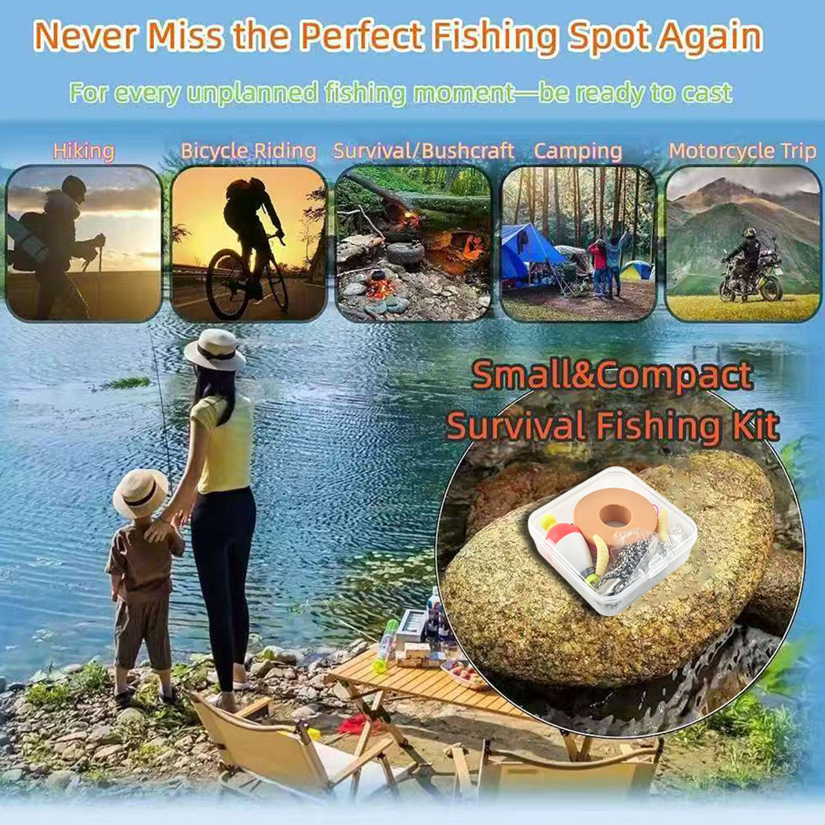 Set di attrezzatura da pesca p - Fishing Hook Box recensione e prezzo