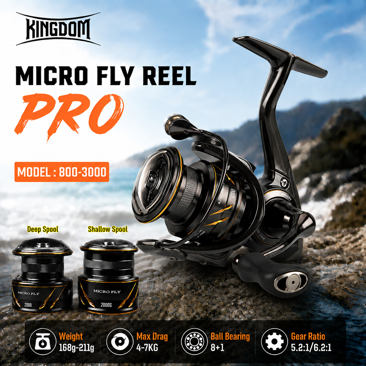 Mulinello da Pesca Spinning Ki - Abu Garcia Reel Revo recensione e prezzo