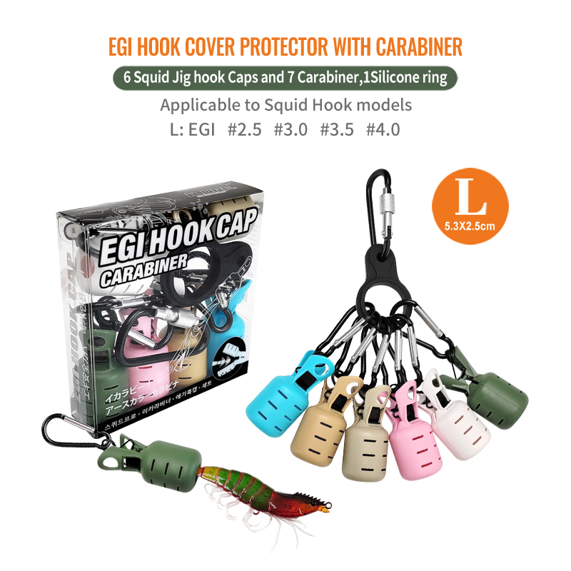 Nuovo Squid Jig Bait Protector - Fishing Hook Jig recensione e prezzo